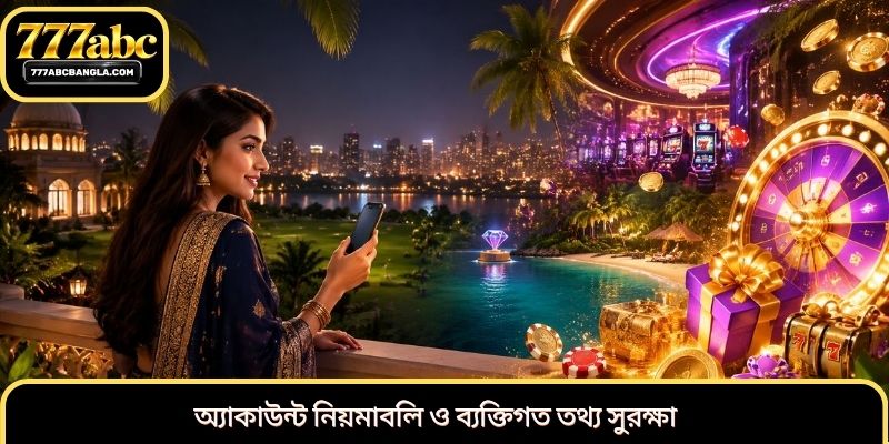 অ্যাকাউন্ট নিয়মাবলি ও ব্যক্তিগত তথ্য সুরক্ষা 