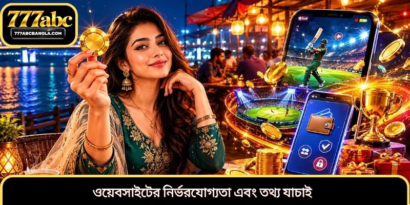 ওয়েবসাইটের নির্ভরযোগ্যতা এবং তথ্য যাচাই