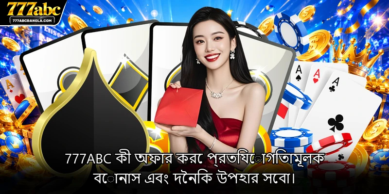 777ABC এর প্রতিযোগিতামূলক বোনাস এবং দৈনিক অফারসমূহ