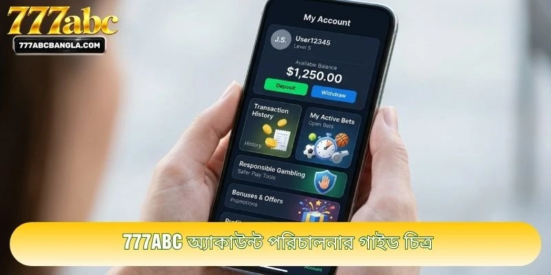 777ABC অ্যাকাউন্ট পরিচালনার গাইড চিত্র