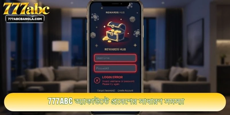 777ABC অ্যাকাউন্টে প্রবেশের সাধারণ সমস্যা নিরসনের কৌশল