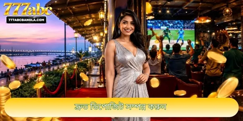 দ্রুত ডিপোজিট সম্পন্ন করুন