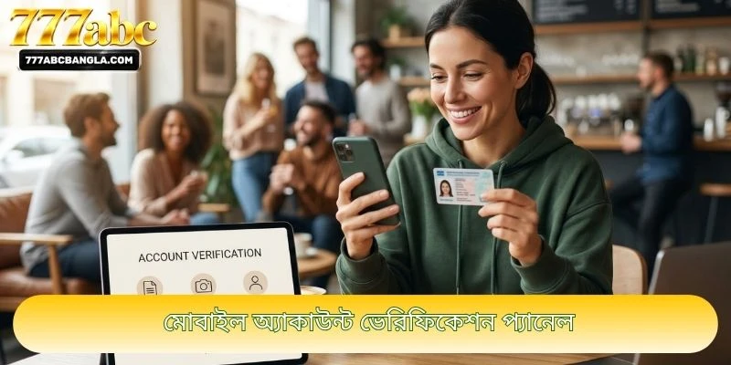 মোবাইল অ্যাকাউন্ট ভেরিফিকেশন প্যানেল