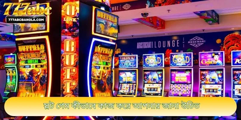স্লট গেম কীভাবে কাজ করে আপনার জানা উচিত